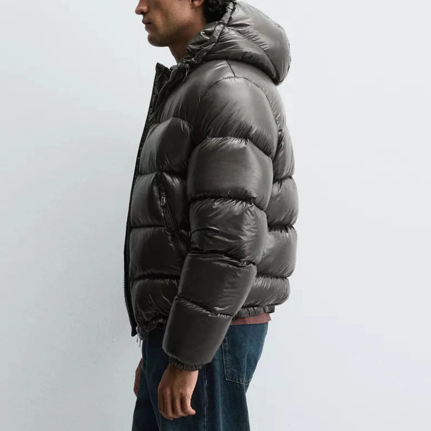 Puffer Jacket - Olive