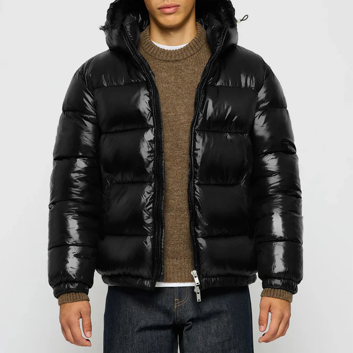 Puffer Jacket - Black