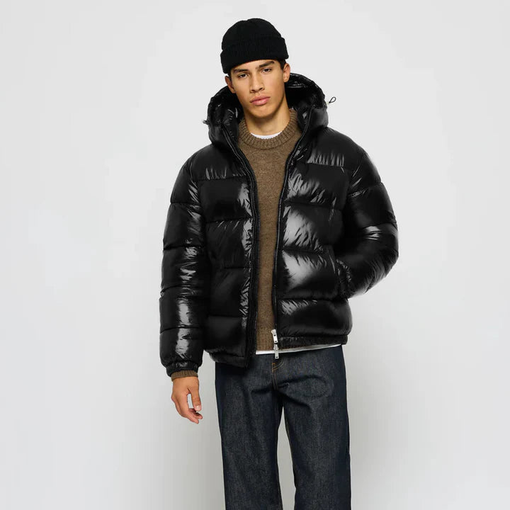 Puffer Jacket - Black