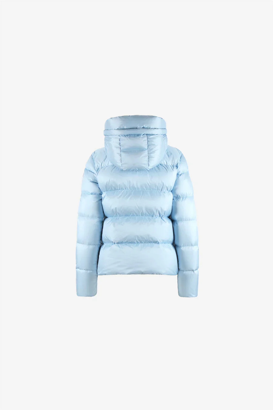 Navy Blue Water-Repellent Down Puffer Jacket – 100% Feather Fill