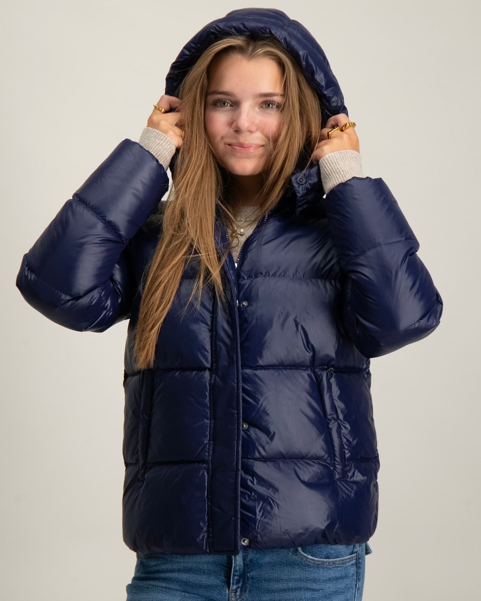 Puffer Jacket - Dark Blue