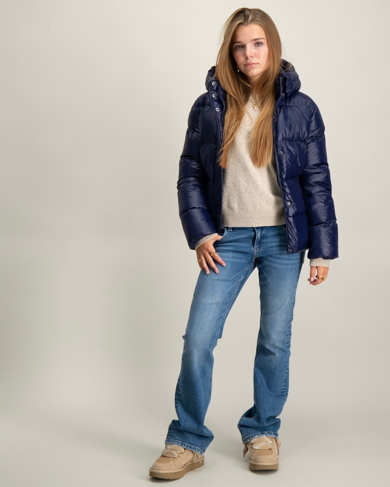 Puffer Jacket - Dark Blue