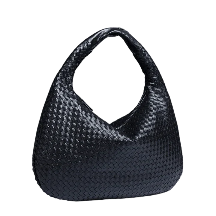 Black Woven Bag