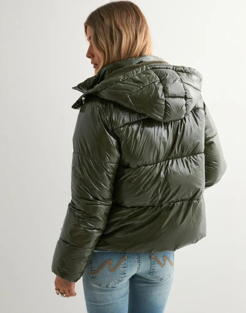 Puffer Jacket - Dark Green