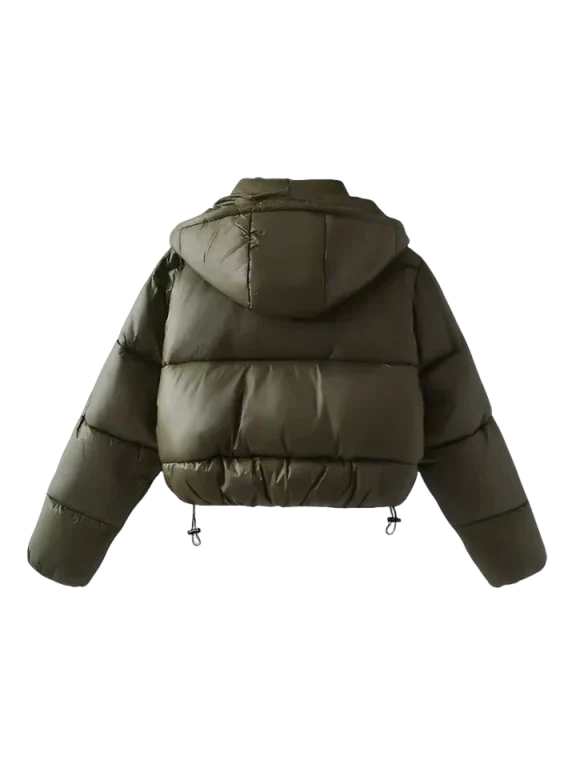 Compact Puffer Jacket - Olive