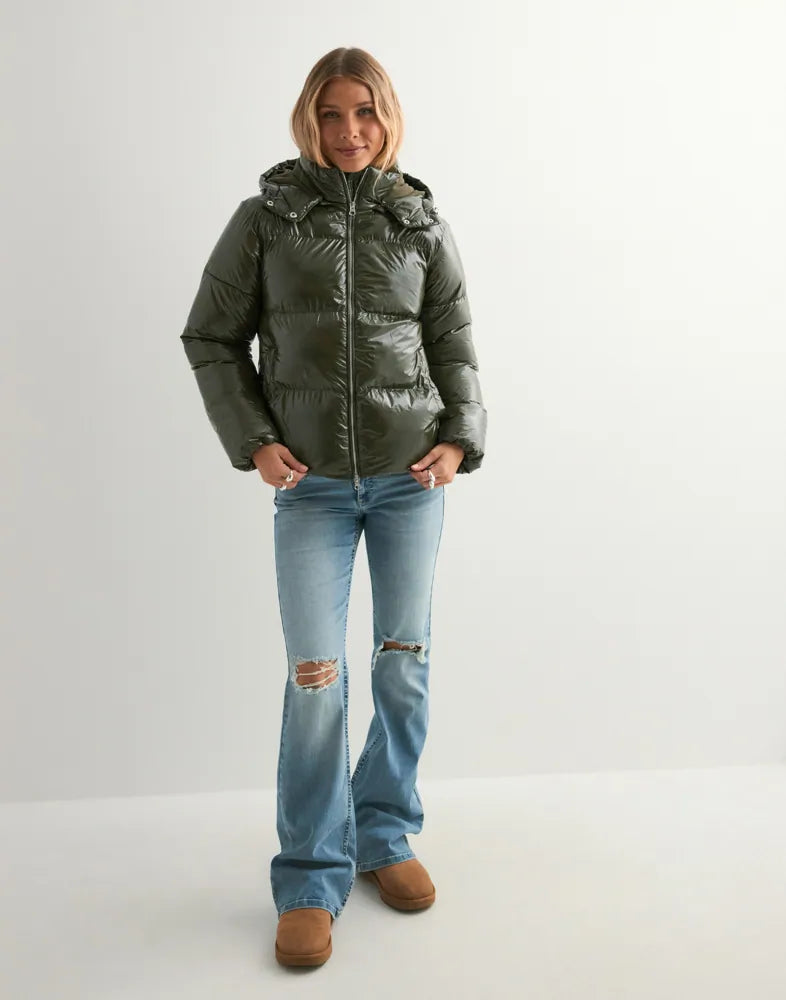 Puffer Jacket - Dark Green