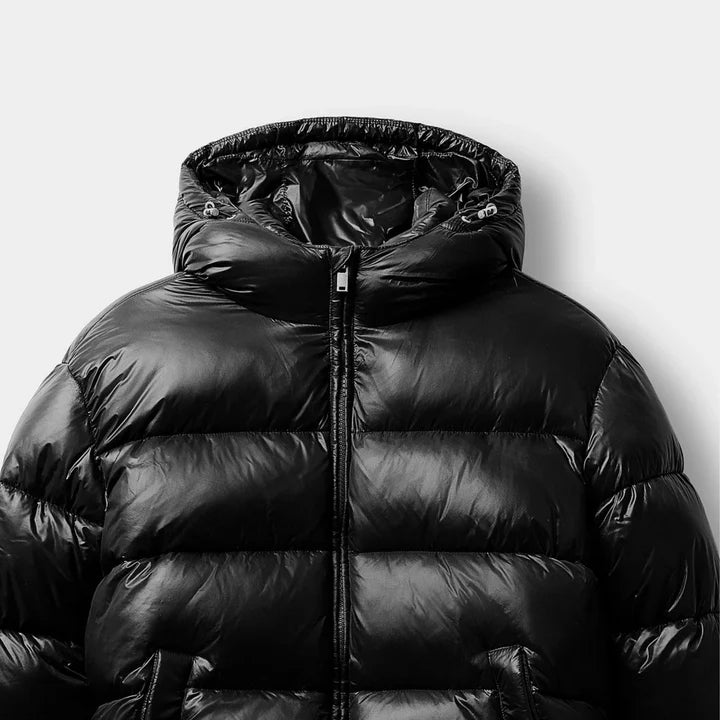 Puffer Jacket - Black