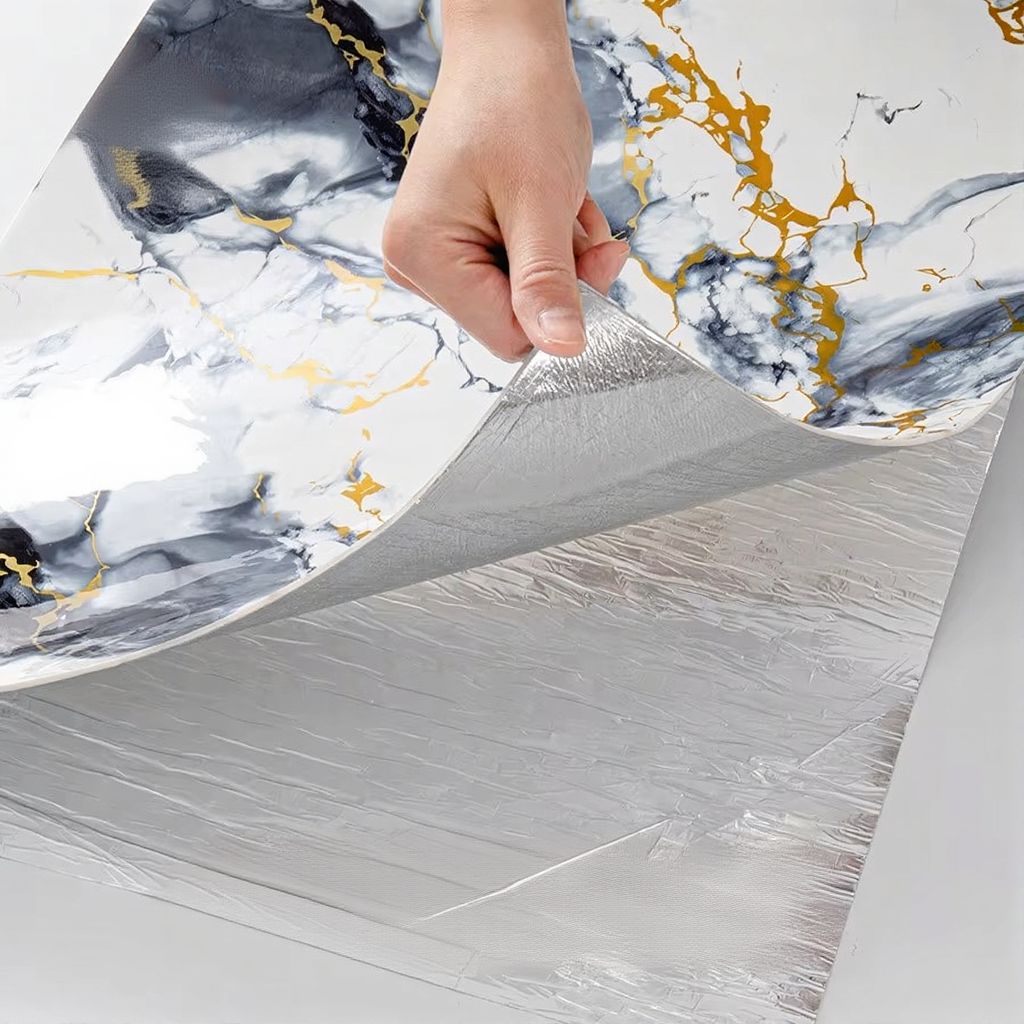 Carta da Parati Effetto Marmo 3D Adesiva